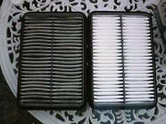 使用済みフィルター