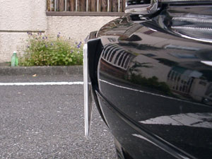 横からの比較（純正 vs オリジナル）