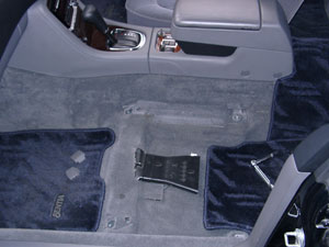 助手席取り外し