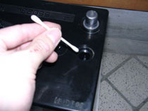 バッテリー端子のキャップ