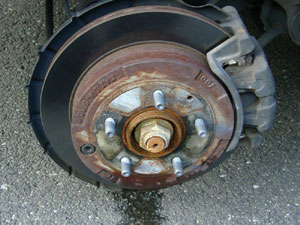 塗装前のローター