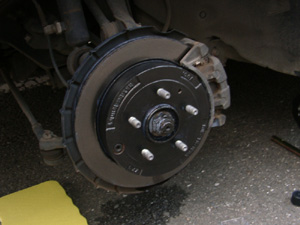 塗装後のローター