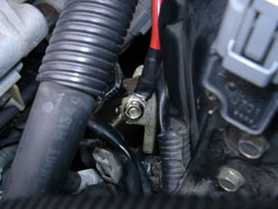 サクションパイプ下 アース強化（取付け）