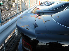 うみさんのリアスポイラー